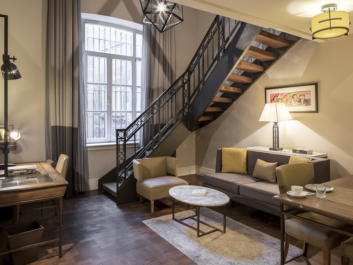 Bank Hotel Istanbul Duplex Suite R 01