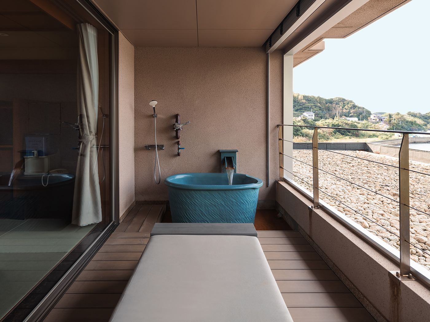 Iki Retreat Corner Japanese Style Room With Open Air Bath R 04