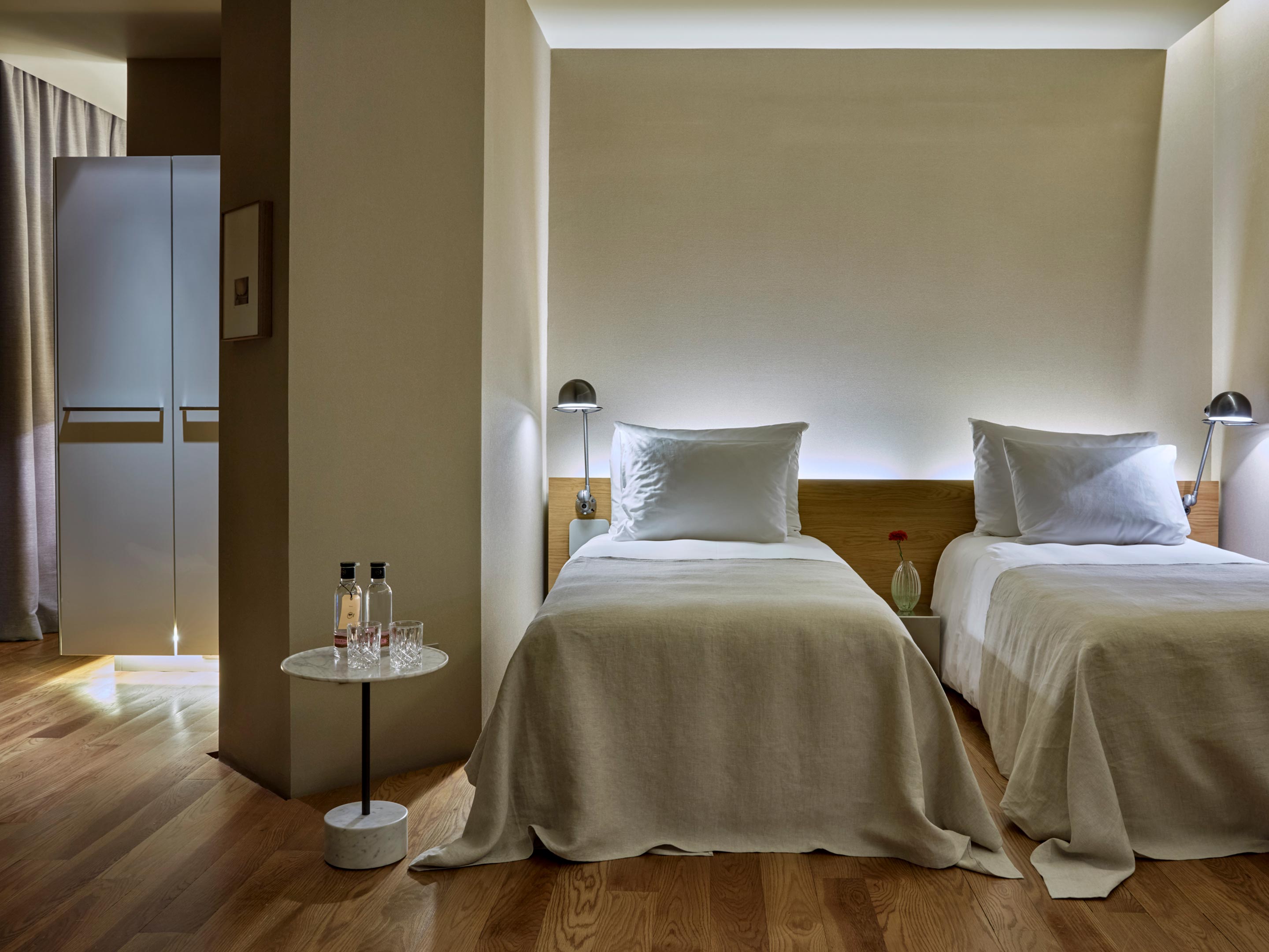 Sir Victor Hotel Twin Beds in Barcelona