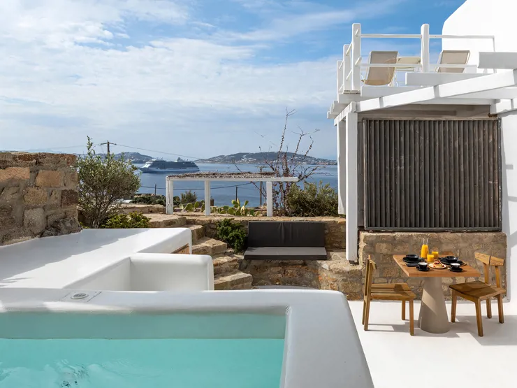 Rocabella Mykonos Premium Sea View Suite With Outdoor Mini Plunge Pool R 01