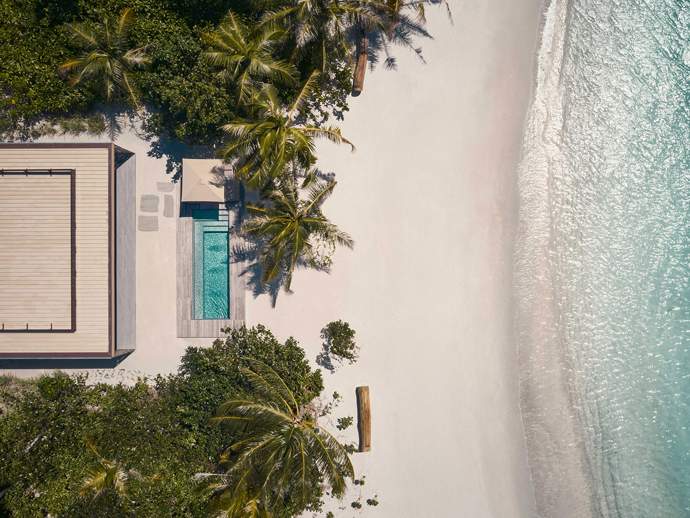 Patina Maldives One Bedroom Sunset Beach Pool Villa Twin R V2 06