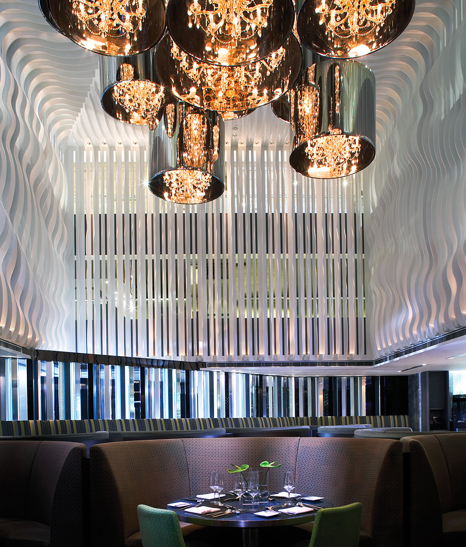 The Mira Hong Kong Restaurant Dining Interior Building Facade M 13 R A