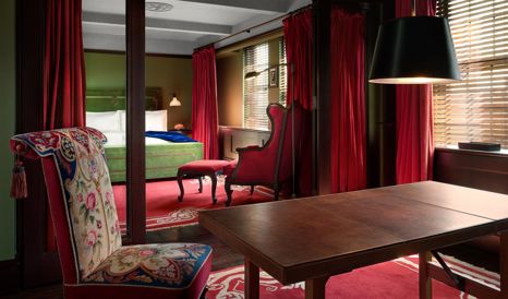 Gramercy Park Hotel Bedroom in New York