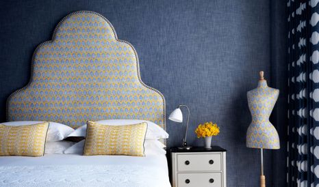 The Whitby Blue Wallpaper in New York City
