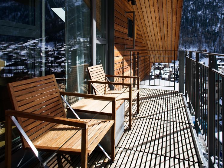 The Omnia Room Interior Design in Zermatt