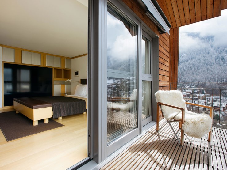 The Omnia Room Interior Design in Zermatt