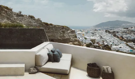 Vora Terrace in Santorini