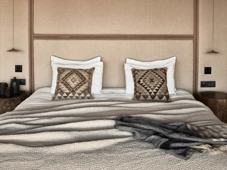 Olea All Suite Hotel Bed in Zakynthos