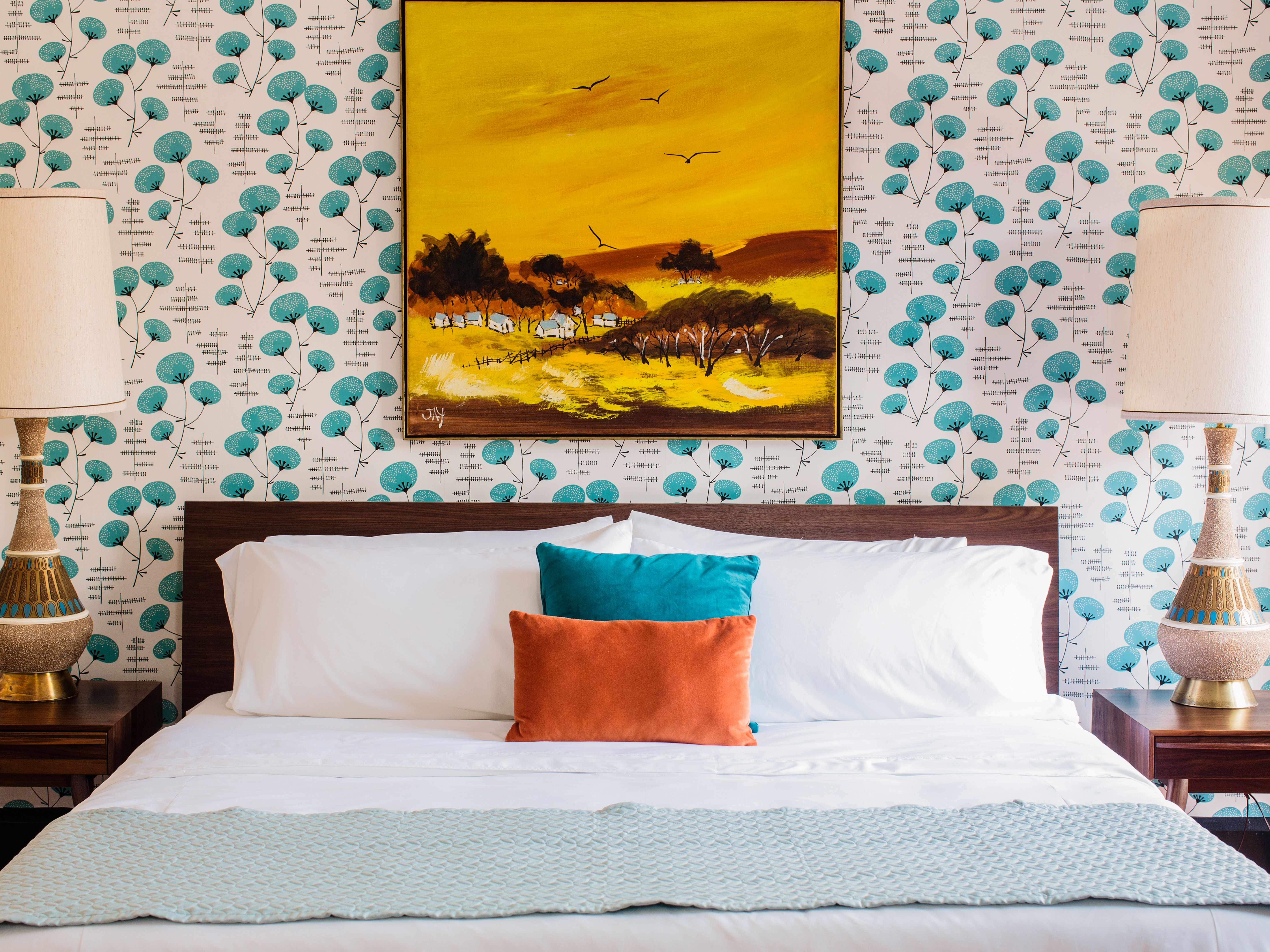 The Dwell Blue Flowers in Chattanooga