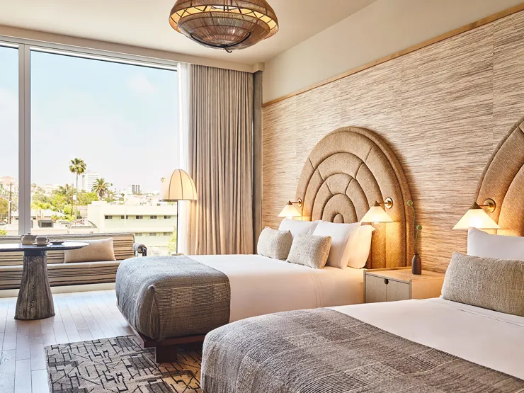 Rooms at Santa Monica Proper Hotel in Los Angeles - Design Hotels™