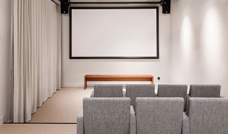 Blique by Nobis Cinema Interior Design in Stockholm