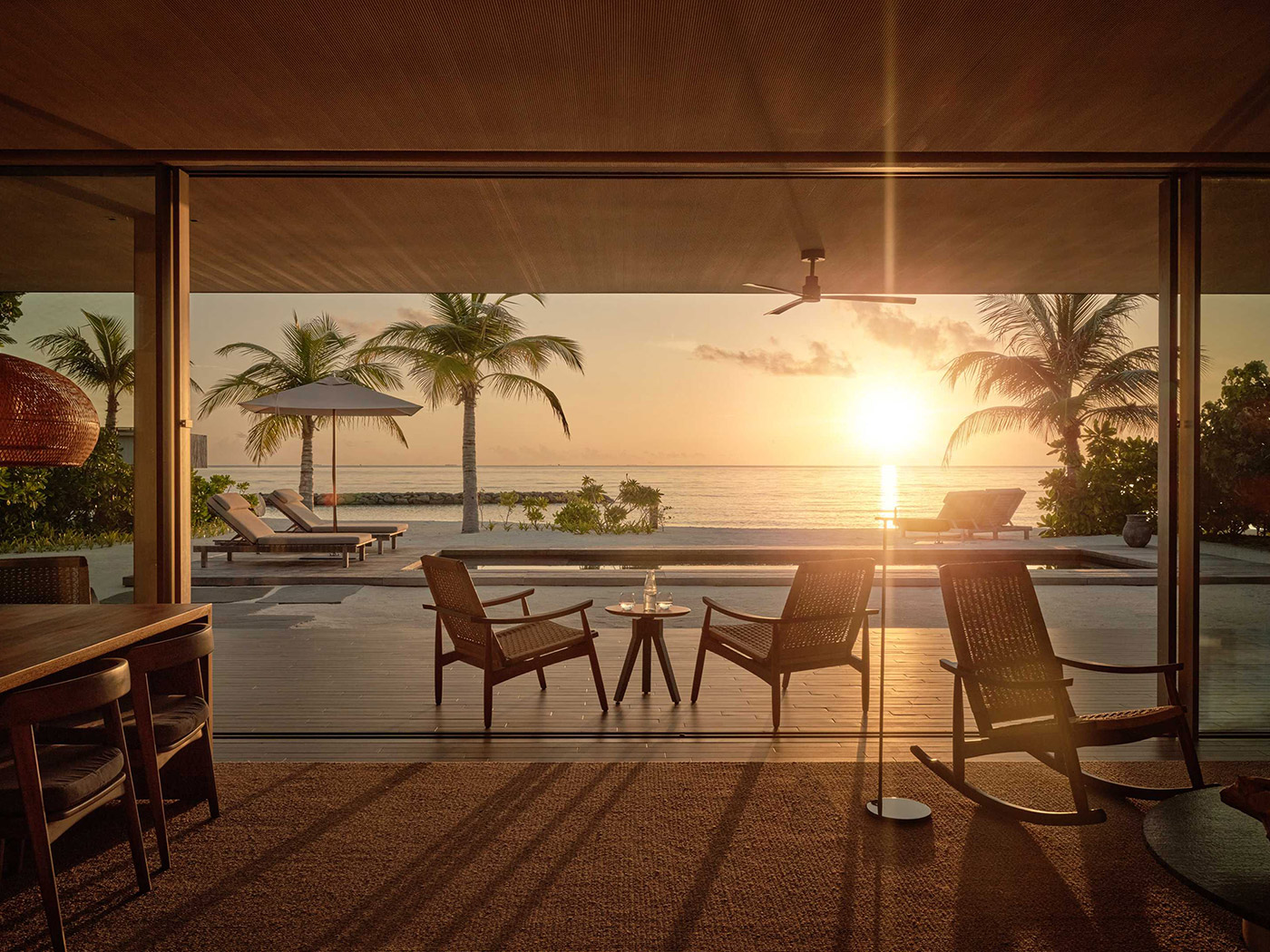 Patina Maldives One Bedroom Sunset Beach Pool Villa R V2 05