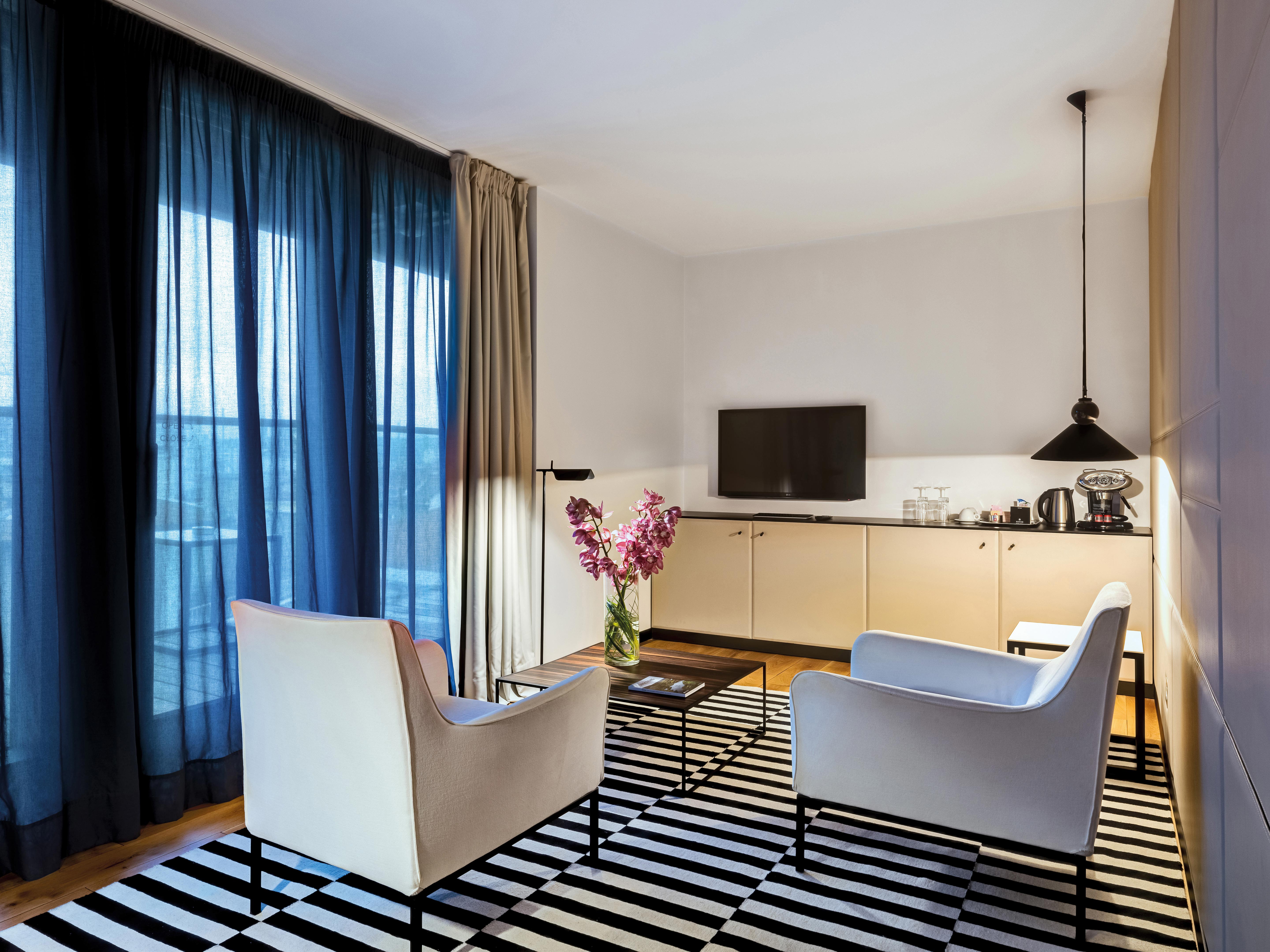 Sense Hotel Sofia Living Room in Sofia