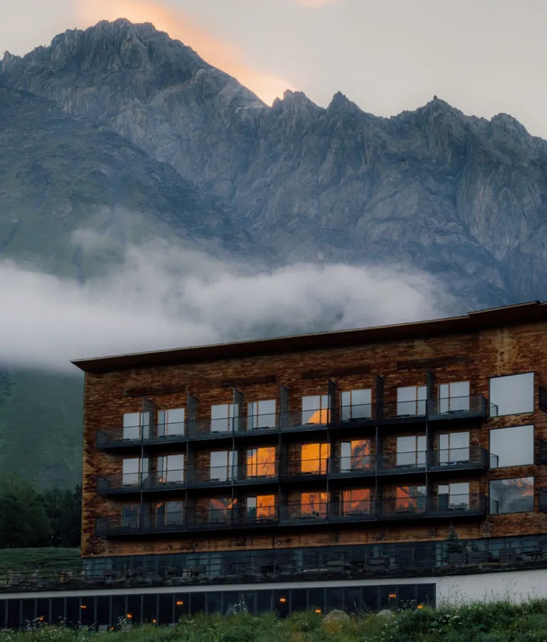 Rooms Hotel Kazbegi Architecture