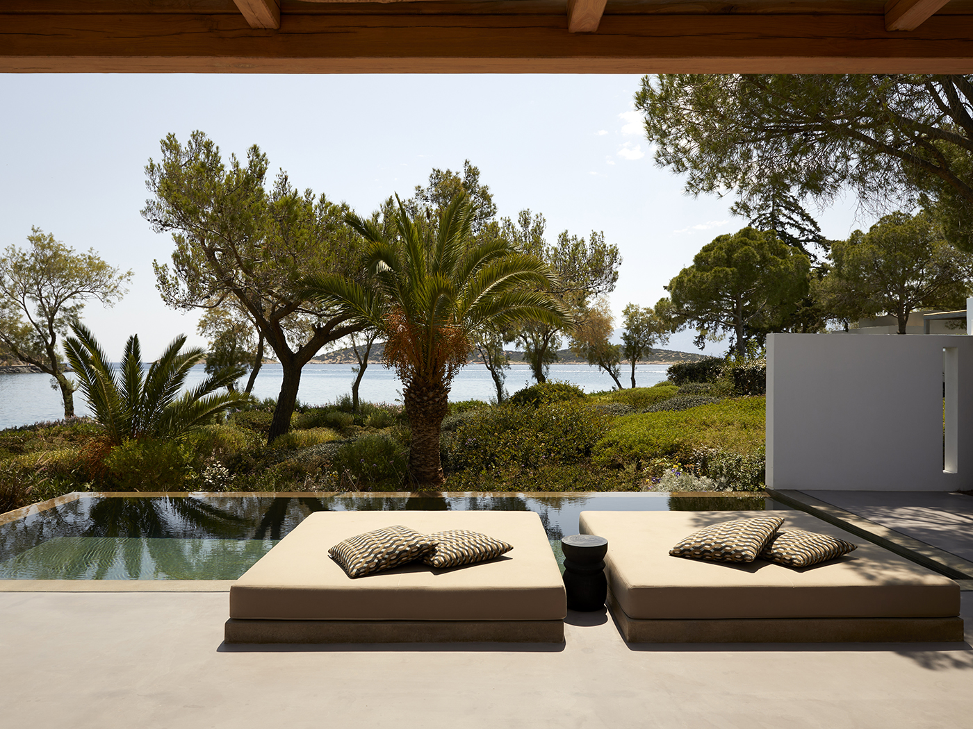 Minos Beach Two Bedroom Seafront Villa With Private Pool R 01