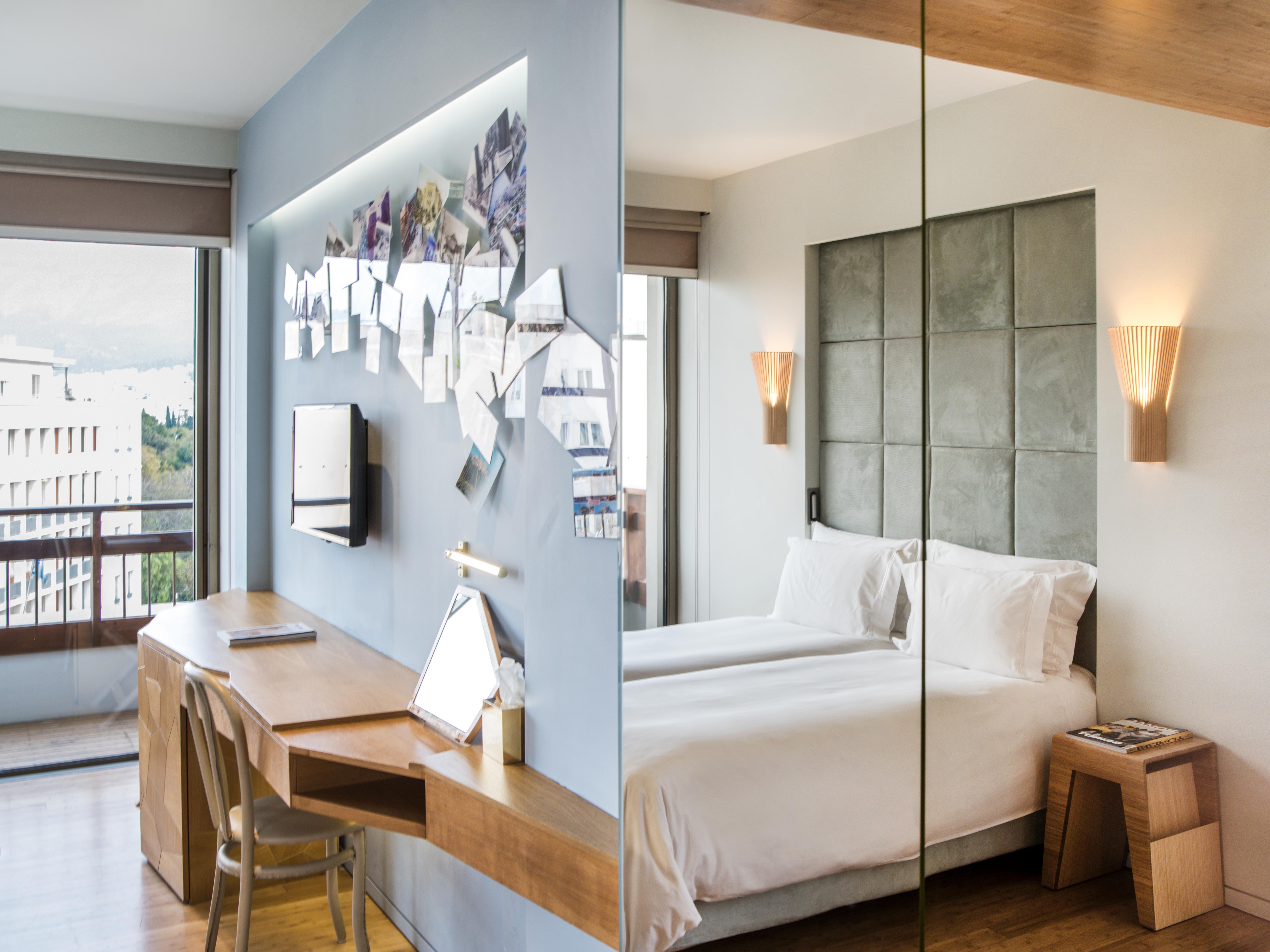 New Hotel Room Interior Design in Athens