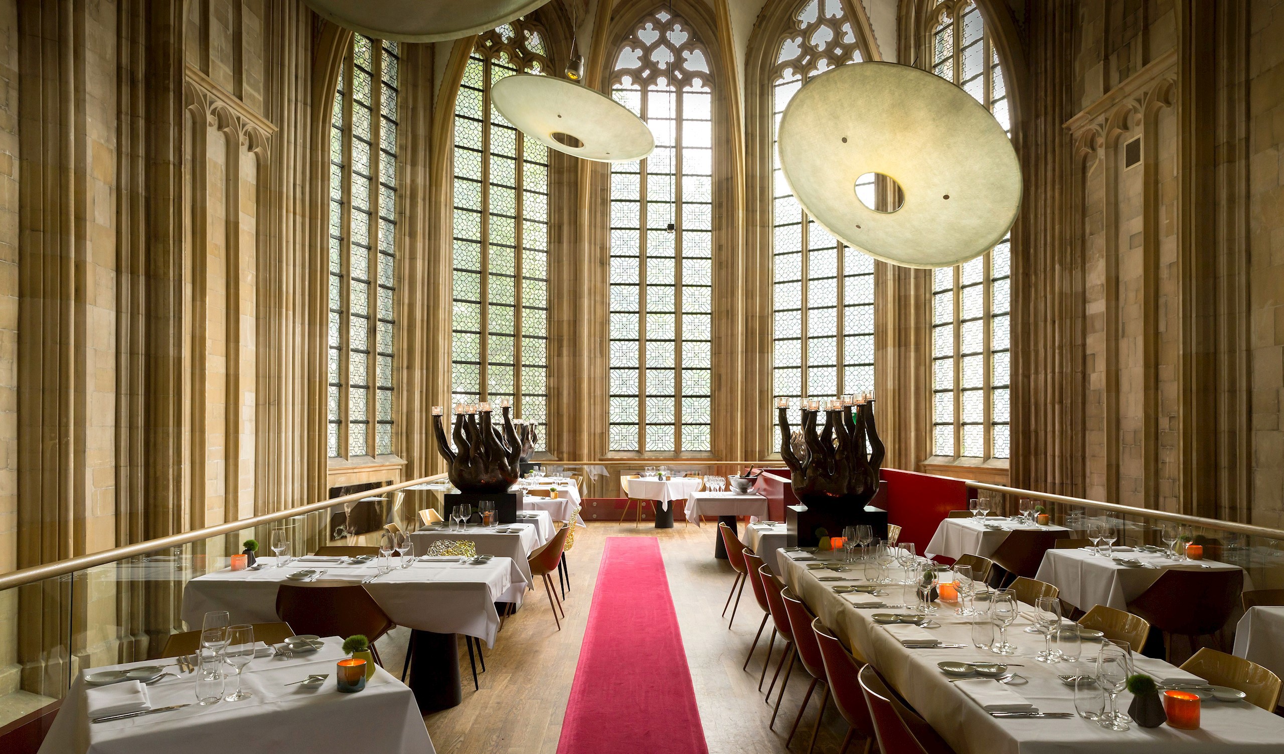 Kruisherenhotel Maastricht Restaurant Interior in Maastricht