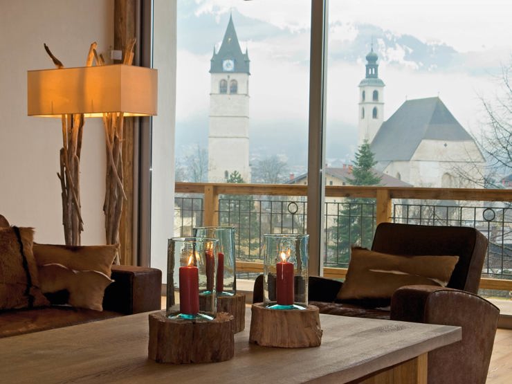 Hotel Kitzhof Mountain Design Resort Room View in Kitzbühel