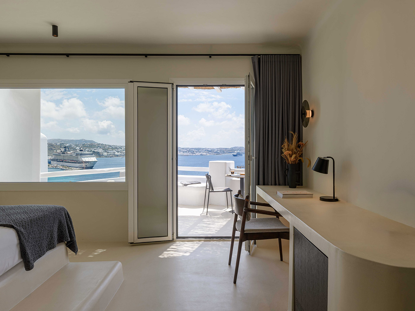 Rocabella Mykonos Deluxe Sea View Suite Outdoor Mini Plunge Pool R V2 05