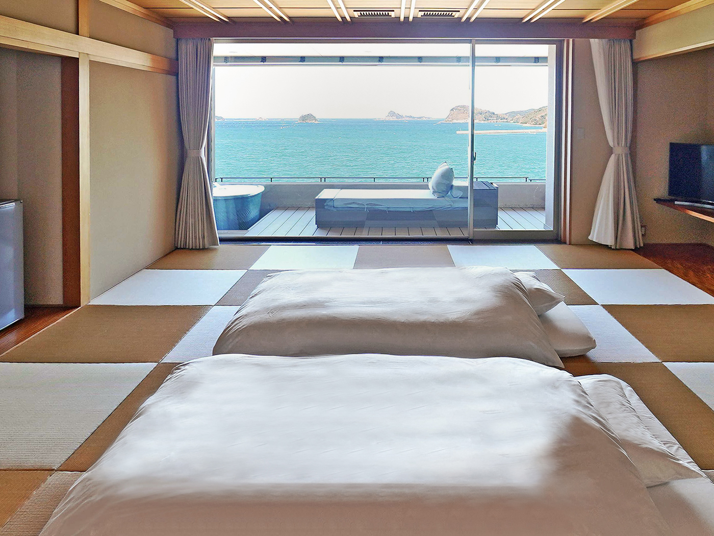 Iki Retreat Corner Japanese Style Room With Open Air Bath R 02