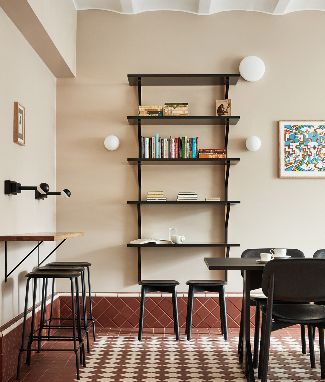 Hotel St George Library Cafe Interior Design K 02 X2