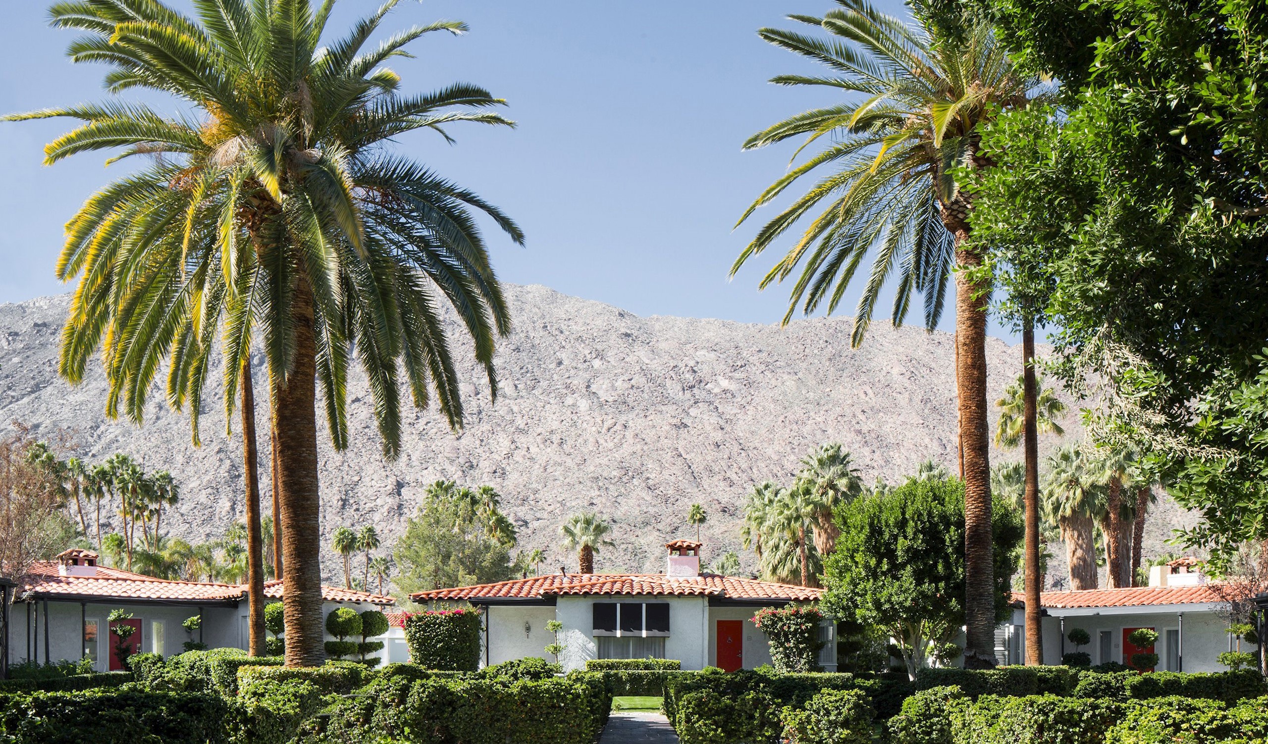 Avalon Hotel Palm Springs Landscape in Palm Springs