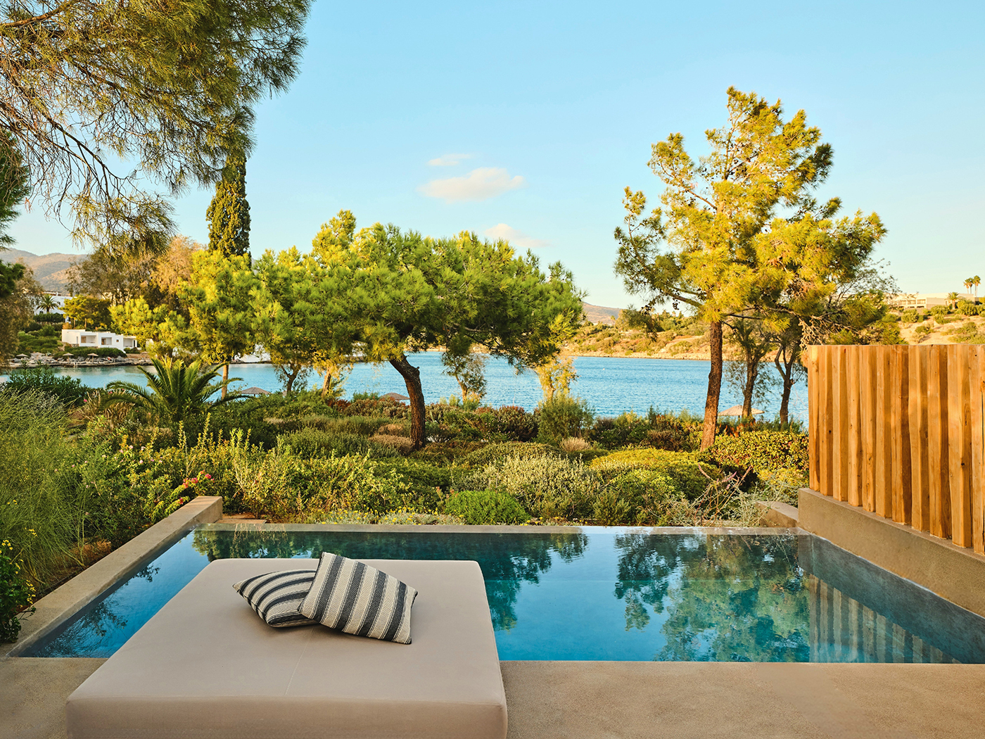 Minos Beach Superior Seafront Bungalow Private Pool R 05