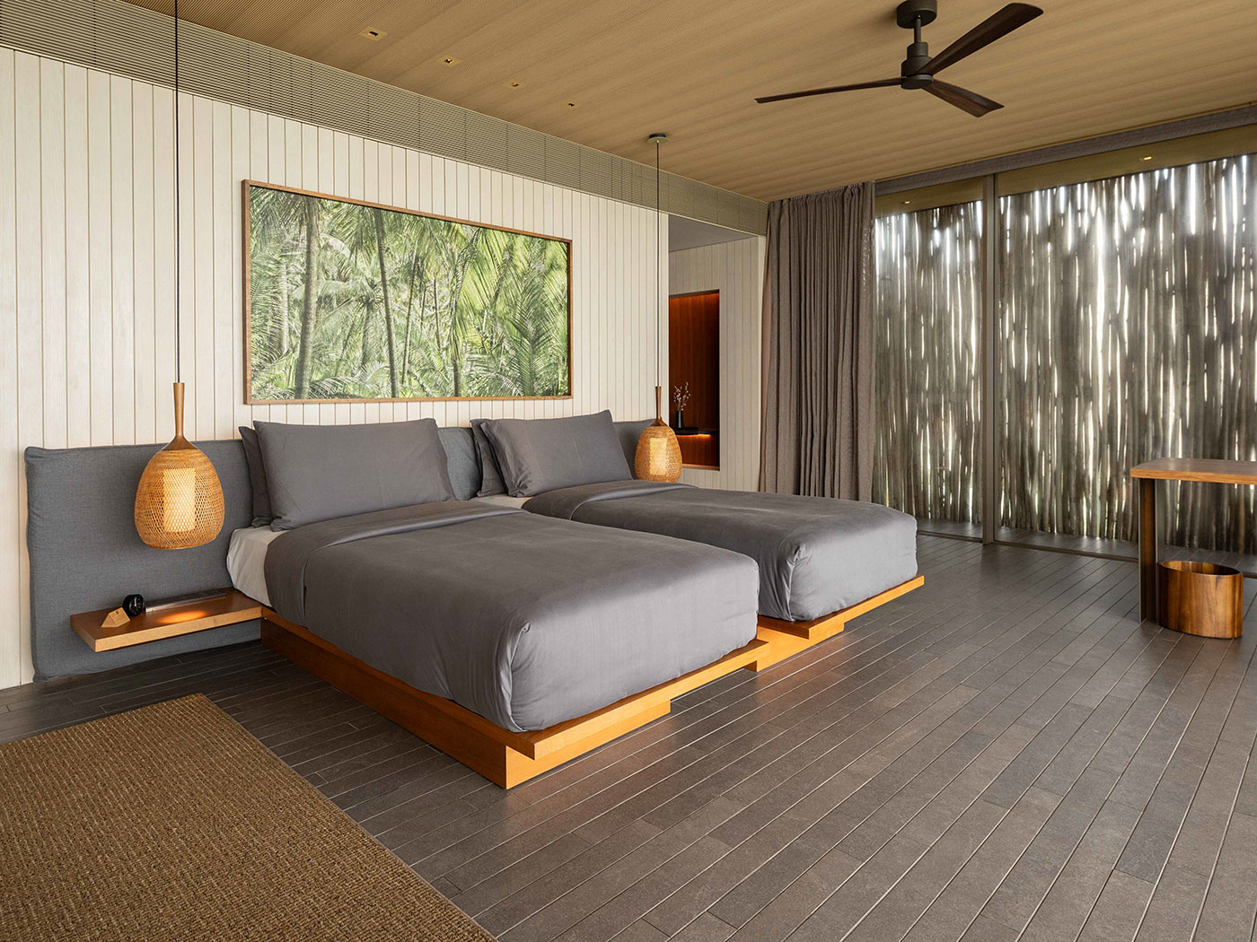 Patina Maldives One Bedroom Sunset Beach Pool Villa Twin R 04