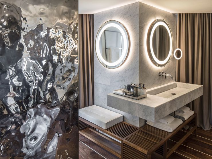 Sir Joan Hotel Sir Suite Washroom in Ibiza