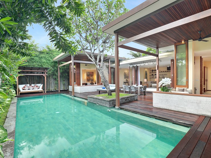 The Elysian Boutique Villa Hotel Pool in Bali