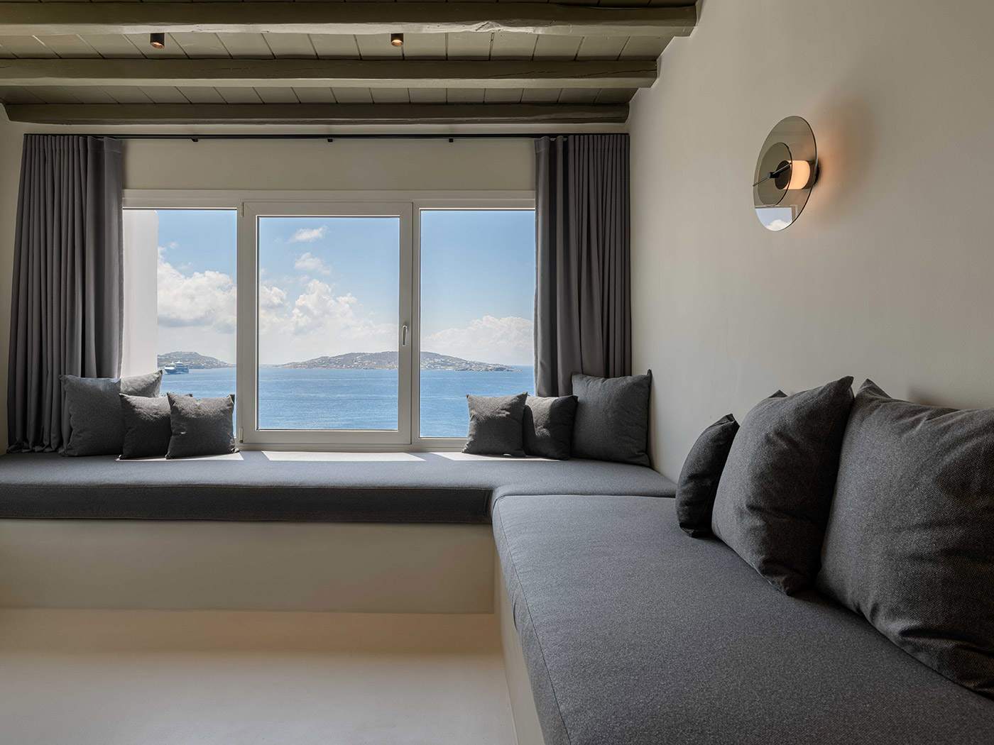 Rocabella Mykonos Deluxe Sea View Suite Outdoor Mini Plunge Pool R V2 08