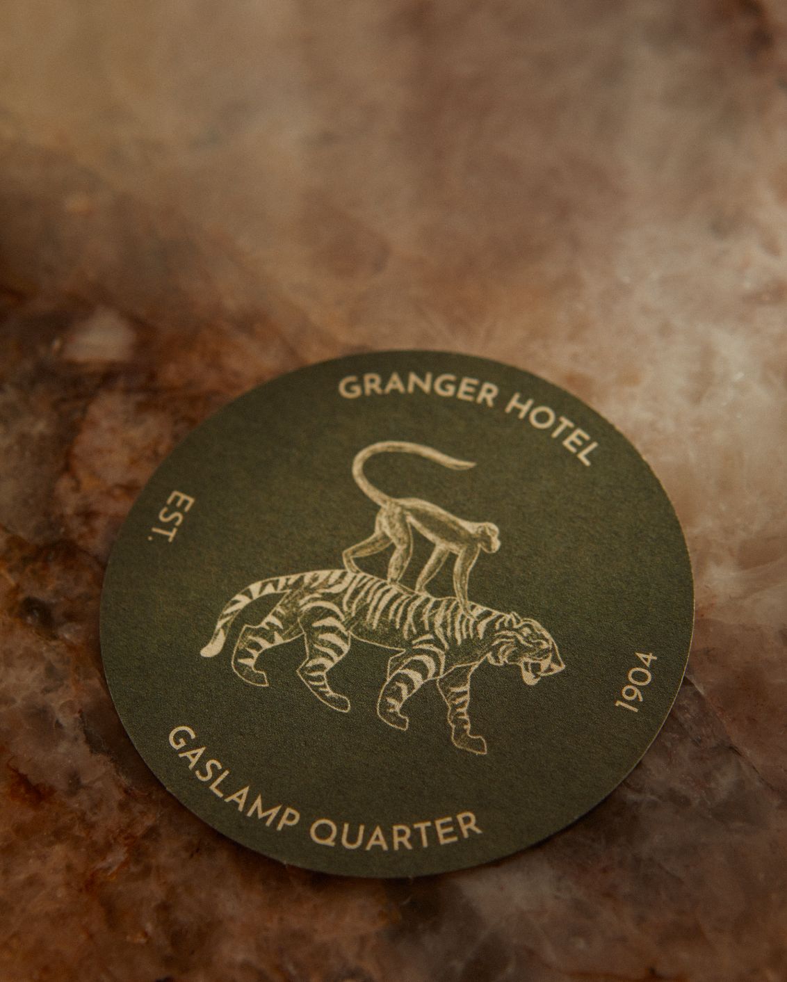 07 Sneak Peak Granger Hotel Bar Coaster