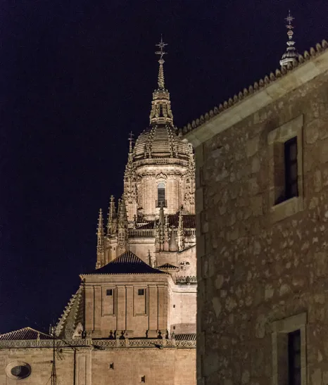 Hospes Palacio De San Esteban Architecture Church View By Night M 02 R A A
